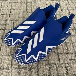 New blue Adidas cleats